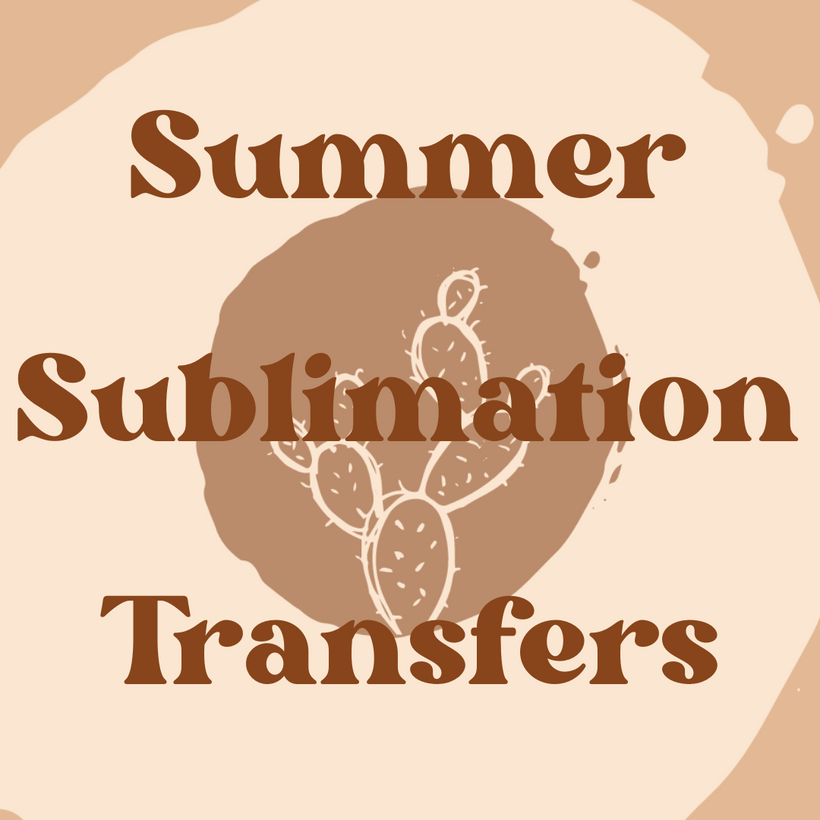 summer | sublimation transfers