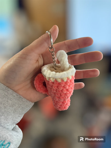 Yarnley Tumbler Keychain Plushie