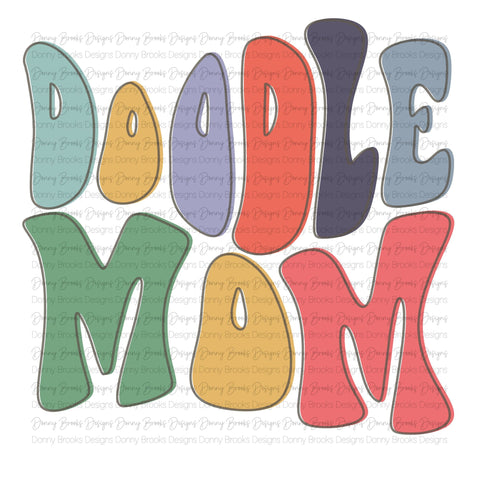 Doodle Mom Sublimation Transfer