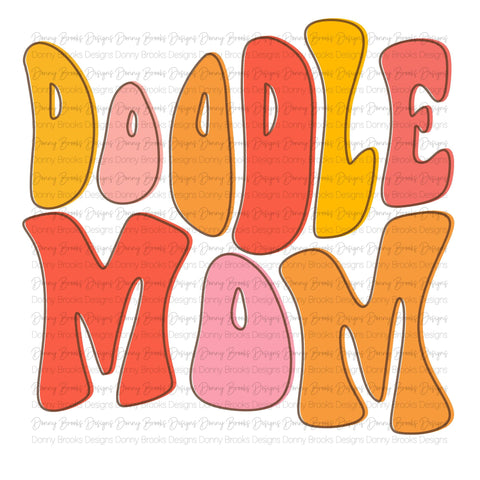 Doodle Mom Sublimation Transfer