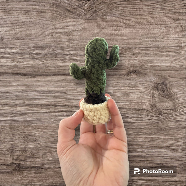 Desk / Dash Cactus Plant Plushie