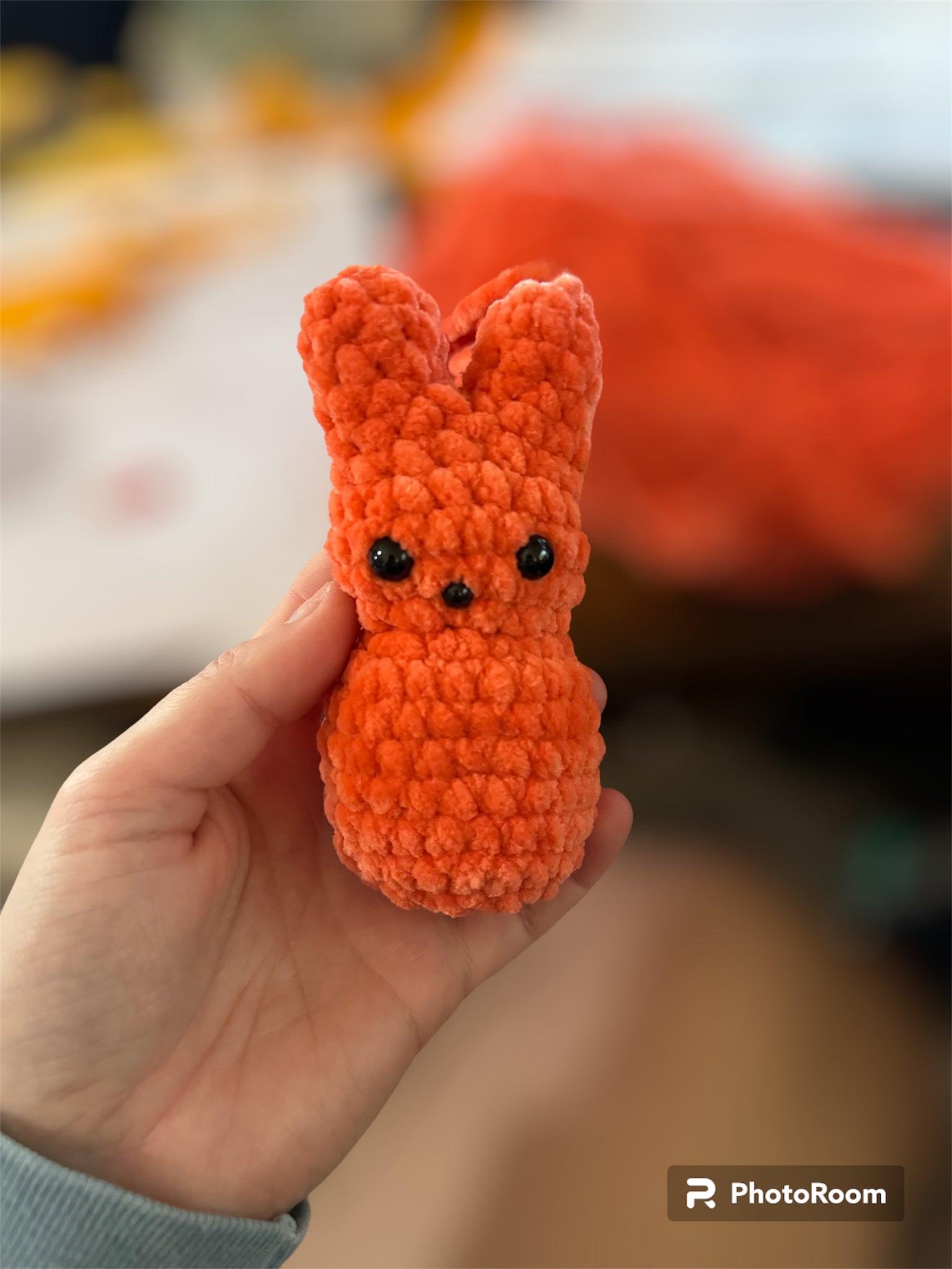 Orange Peep Plushie