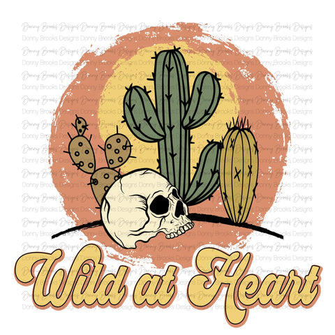 Wild at heart Sublimation Transfer