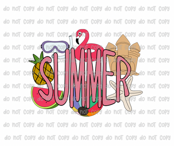 Summer | sublimation transfer