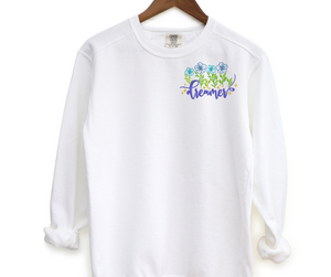 Dreamer Pocket Embroidered Crewneck