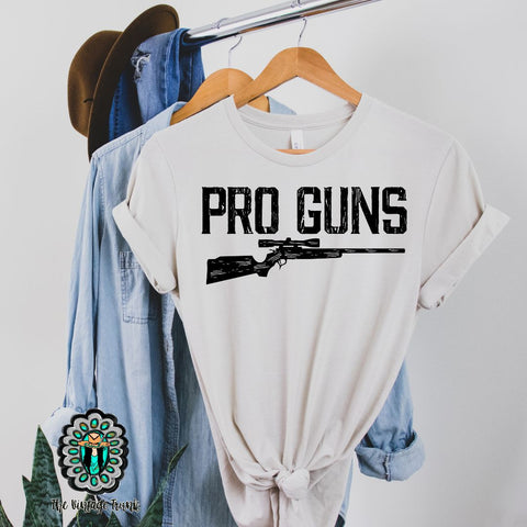 pro guns | screen print transfer - D83