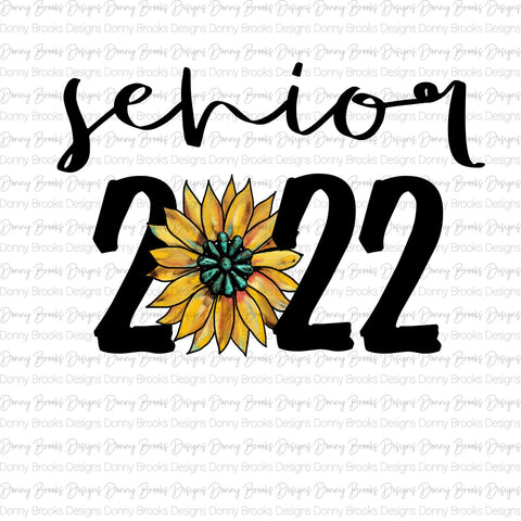 senior 2022 sublimation transfer