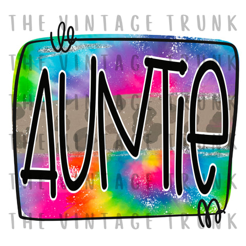 auntie sublimation transfer