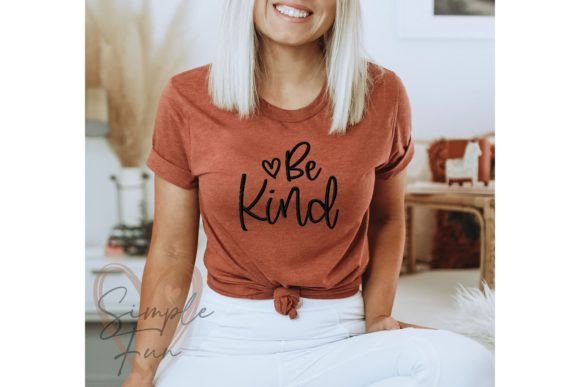 Be kind embroidered tee