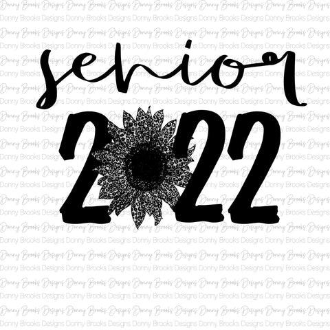 senior 2022 sublimation transfer