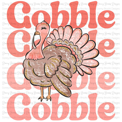 Gobble Gobble Turkey Digital Download