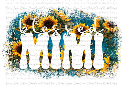blessed mimi sublimation transfer #3466