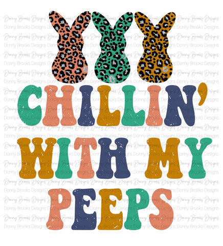 chillin with my peeps sublimation transfer OW-A-2501224