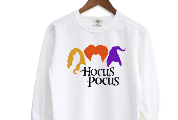 HP witch sisters Embroidered Crewneck