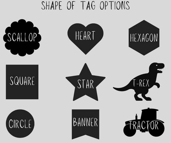 Customizable Bag Tags