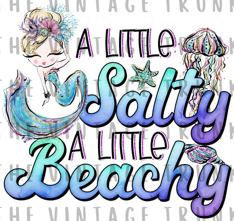 a little salty a little beachy sublimation transfer