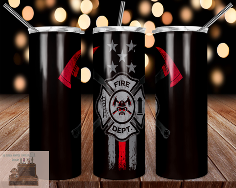firefighter | tumbler sublimation transfers