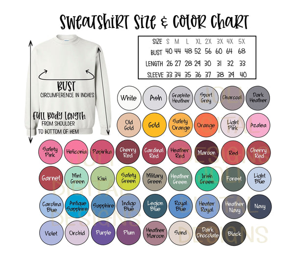 Grow In Grace Embroidered Crewneck
