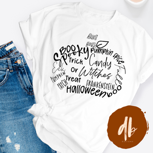 Pumpkin typography Digital Download