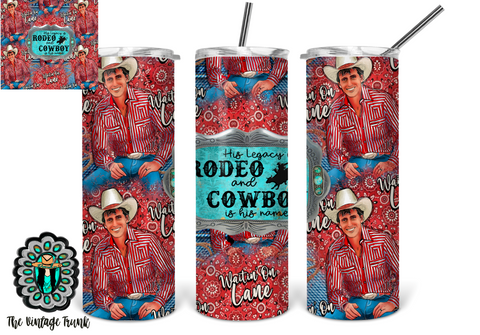 and cowboy was his name | tumbler sublimation transfer